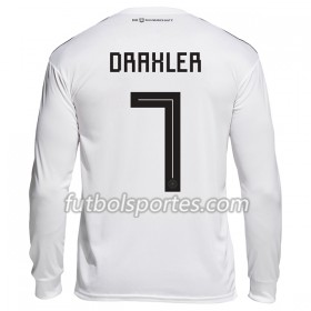 Camisetas Alemania Draxler 7 Primera Equipacion Mundial 2018 Manga Larga